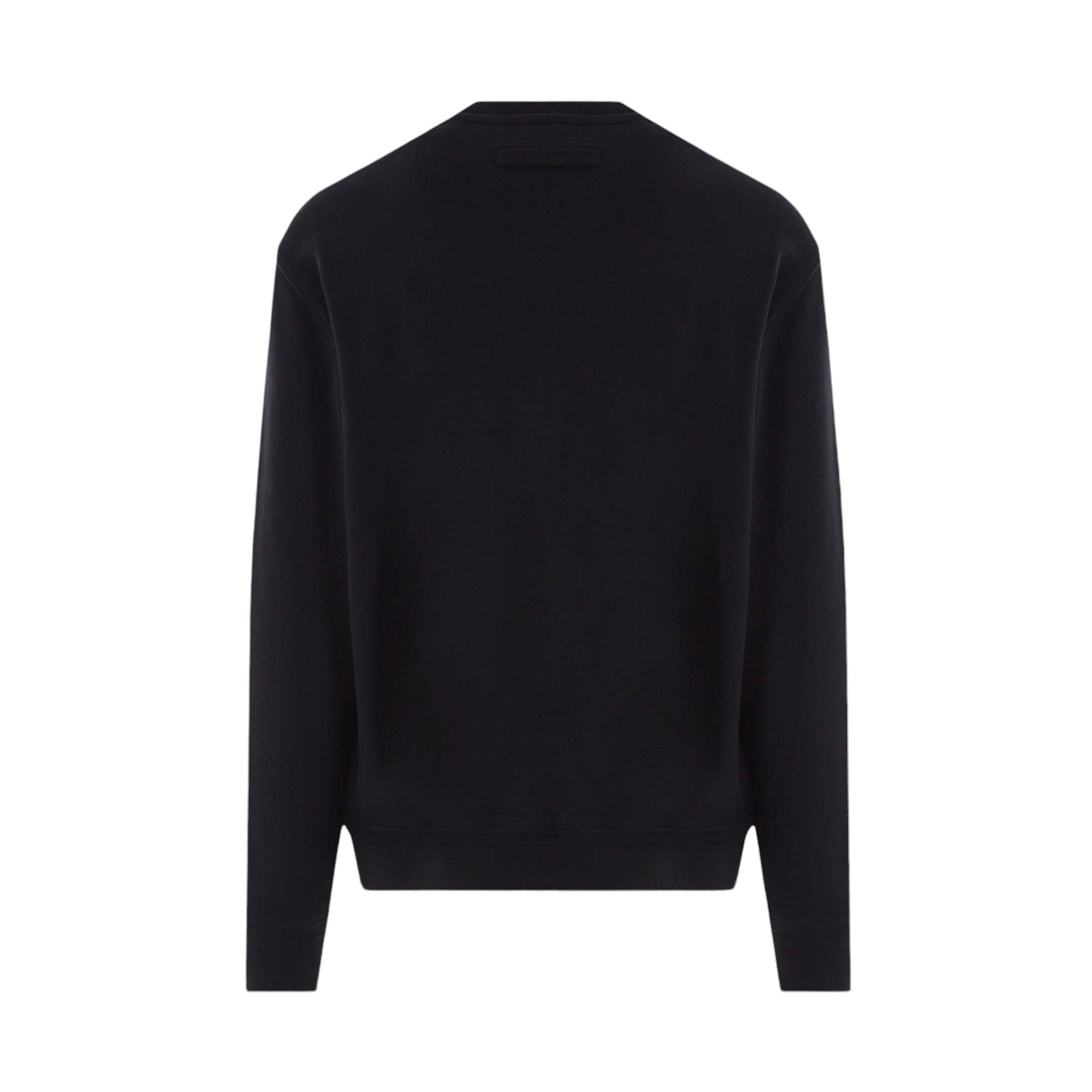 Logo Printed Jersey Sweatshirt-ZEGNA-JOHN JULIA