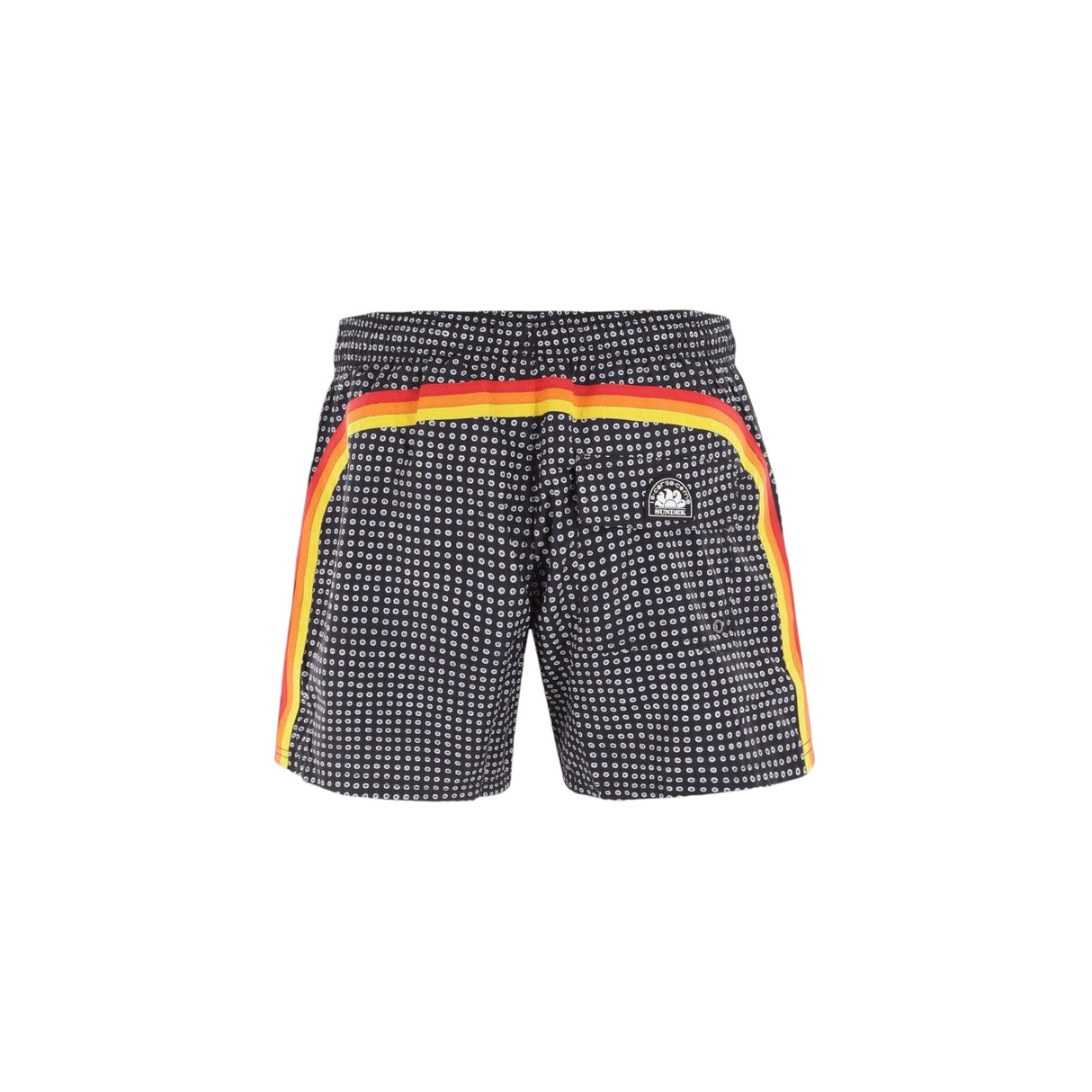 Logo Printed Lycra Swim Shorts-SUNDEK-JOHN JULIA