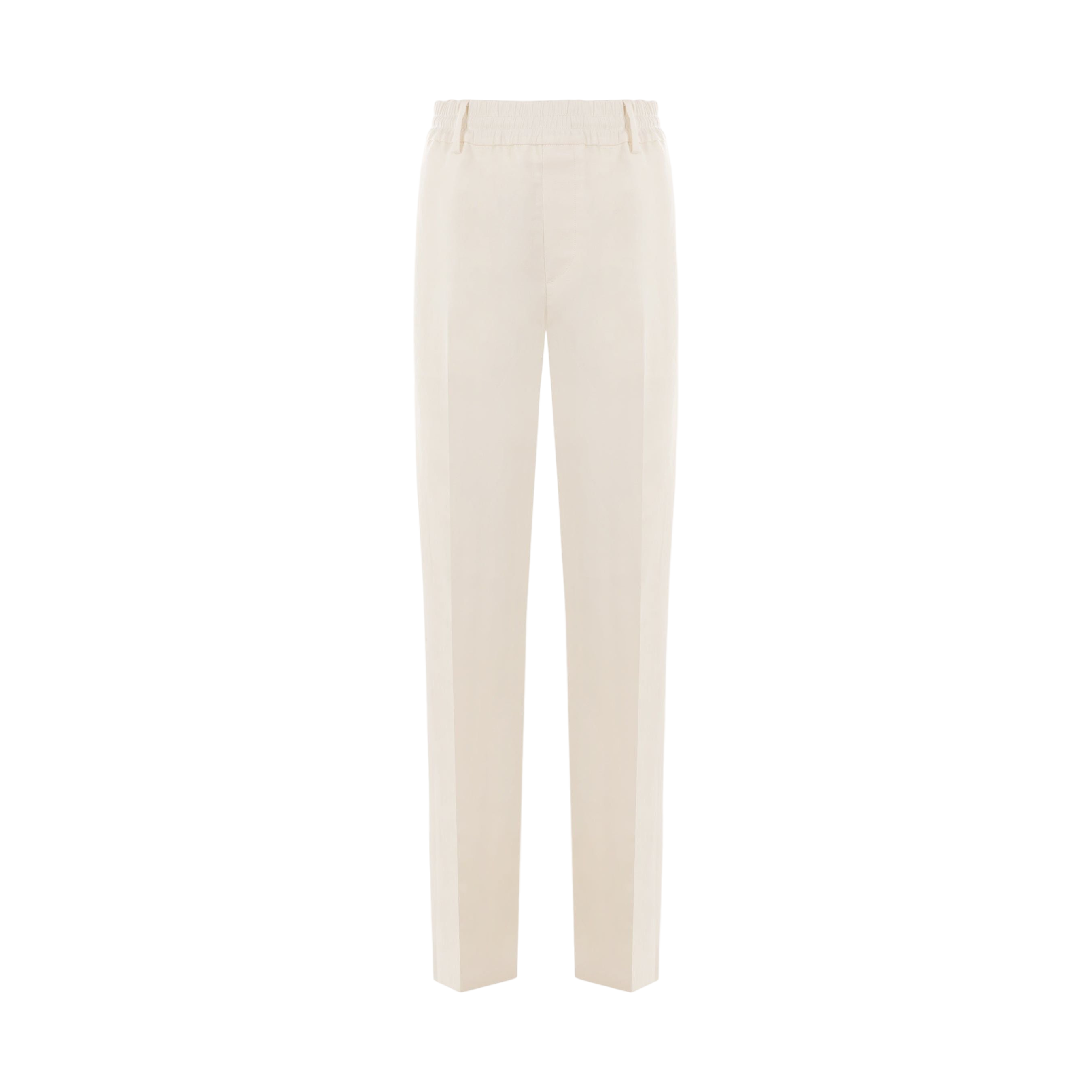 Loose-fit Canvas Pants-BURBERRY-JOHN JULIA