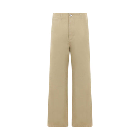 Loose-fit Cotton Pants-BURBERRY-JOHN JULIA