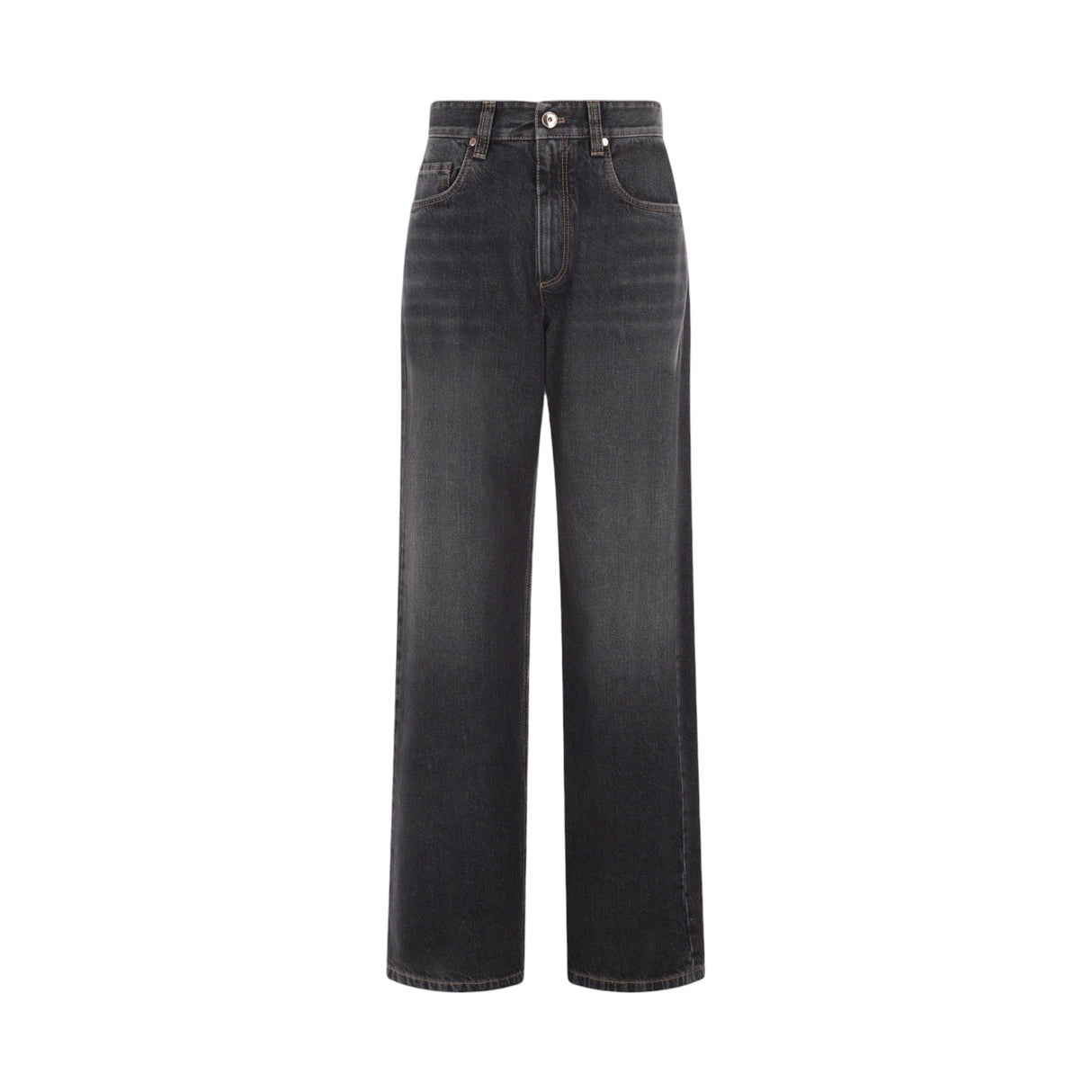 Loose-fit Denim Jeans-BRUNELLO CUCINELLI-JOHN JULIA