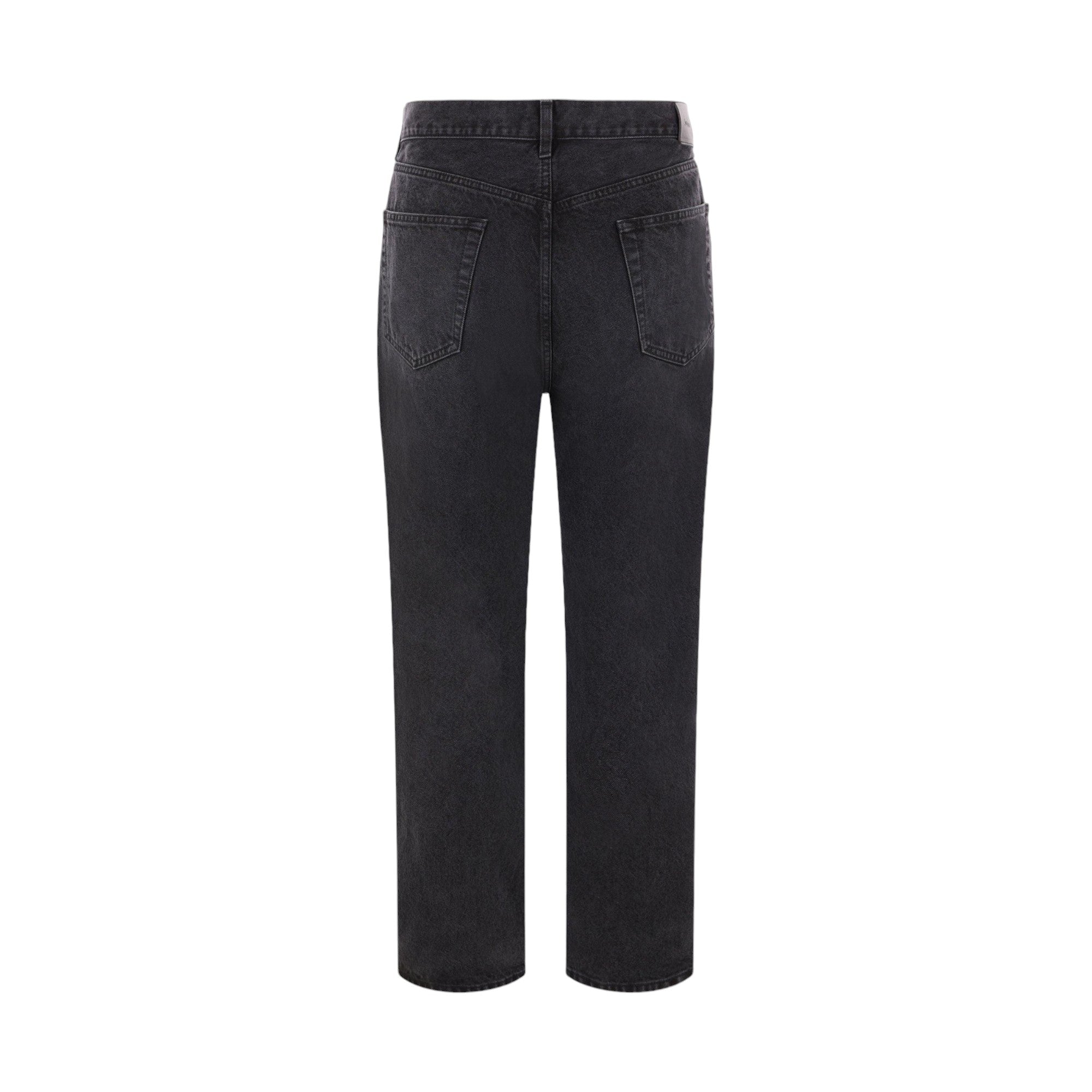 Loose-fit Faded Denim Jeans-SAINT LAURENT-JOHN JULIA