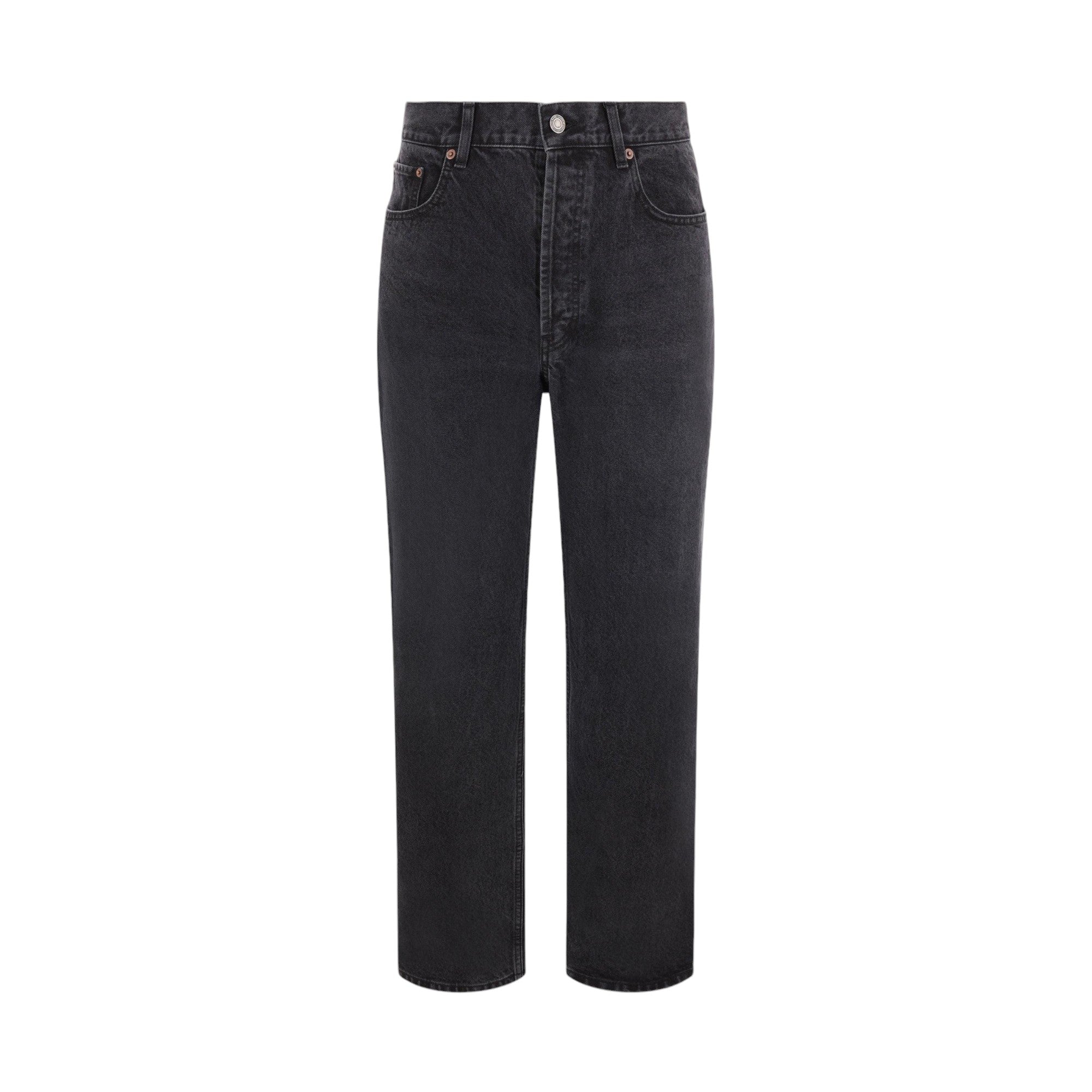 Loose-fit Faded Denim Jeans-SAINT LAURENT-JOHN JULIA