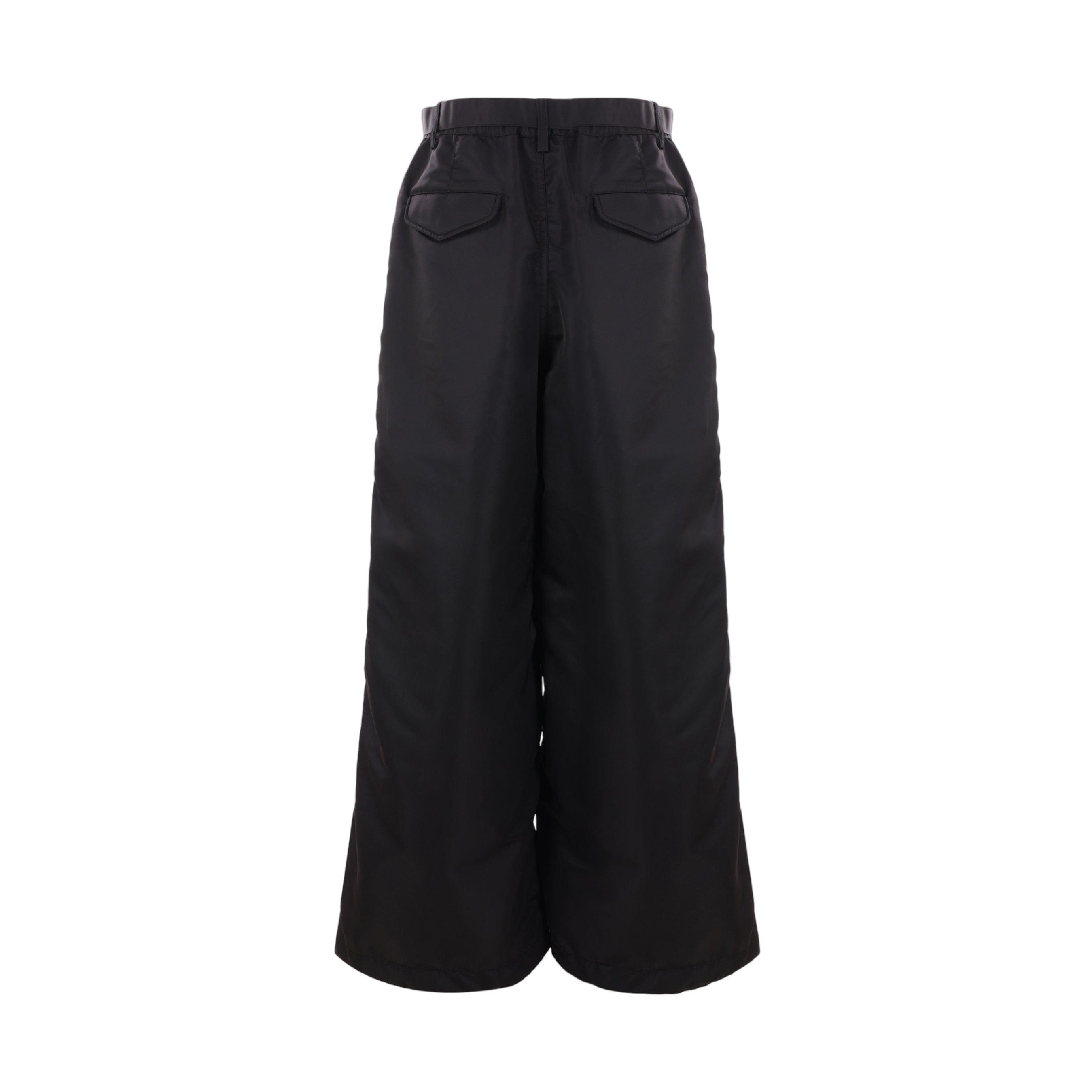 Loose-fit Twill Trousers-SACAI-JOHN JULIA