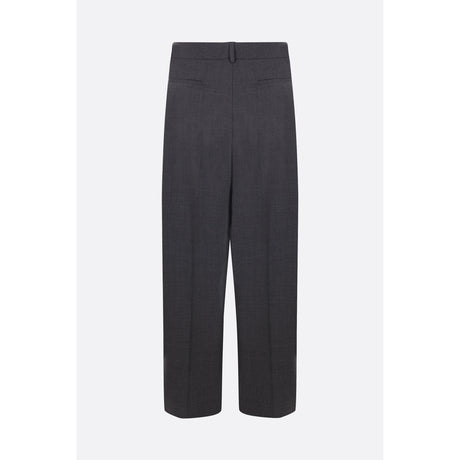 Loose-fit Wool Trousers-VALENTINO GARAVANI-JOHN JULIA