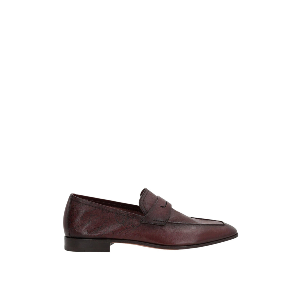 Lorenzo Grainy Leather Loafers-BERLUTI-JOHN JULIA