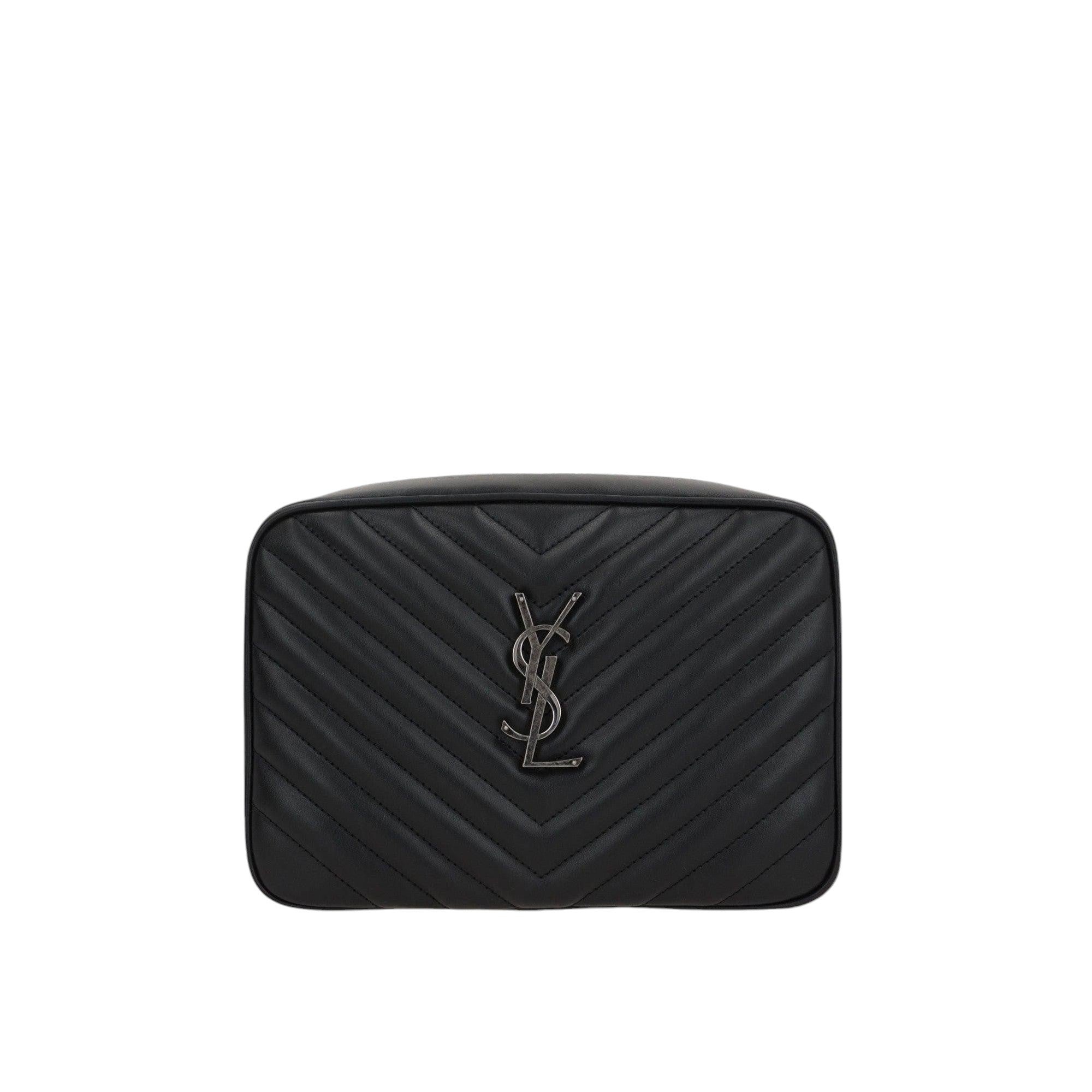 Lou Quilted Leather Crossbody Bag-SAINT LAURENT-JOHN JULIA