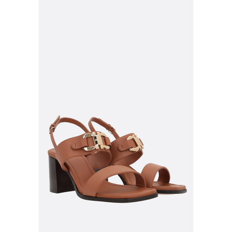 Lou Smooth Leather Sandals-FERRAGAMO-JOHN JULIA