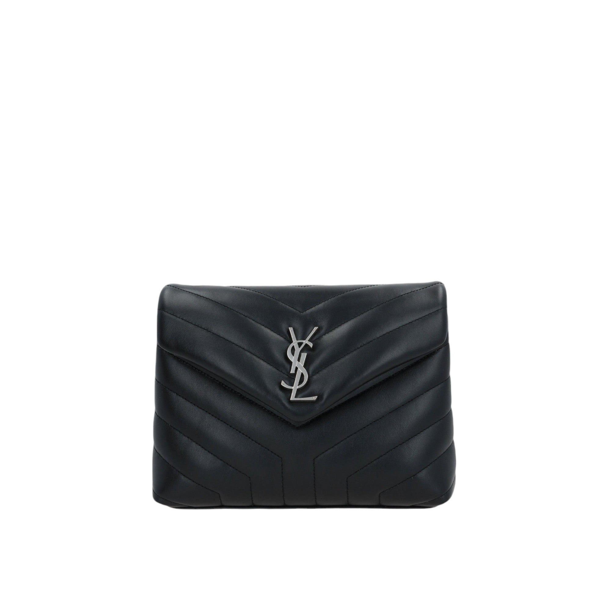 Loulou Small Quilted Leather Shoulder Bag-SAINT LAURENT-JOHN JULIA