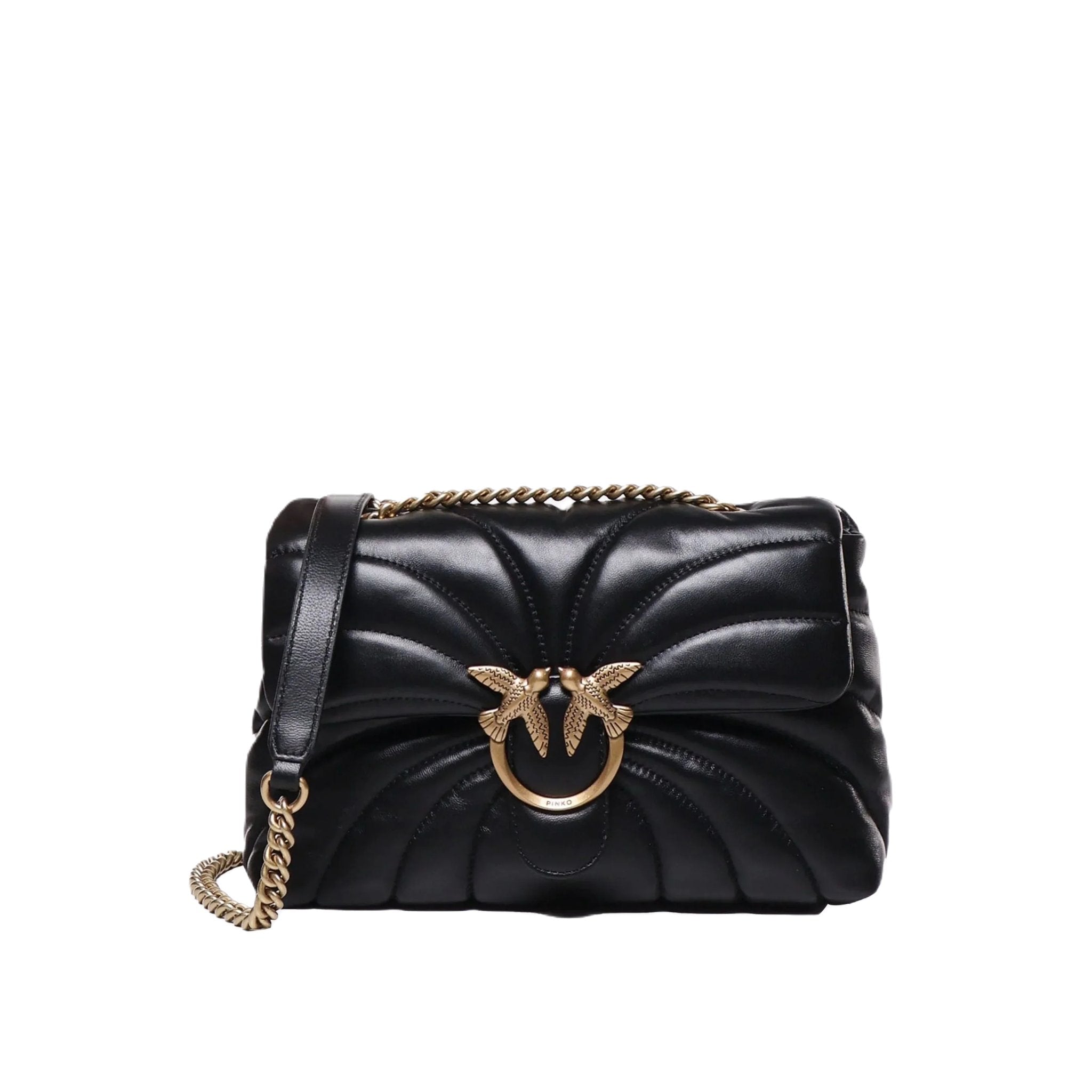 Love Puff Classic Shoulder Bag-PINKO-JOHN JULIA