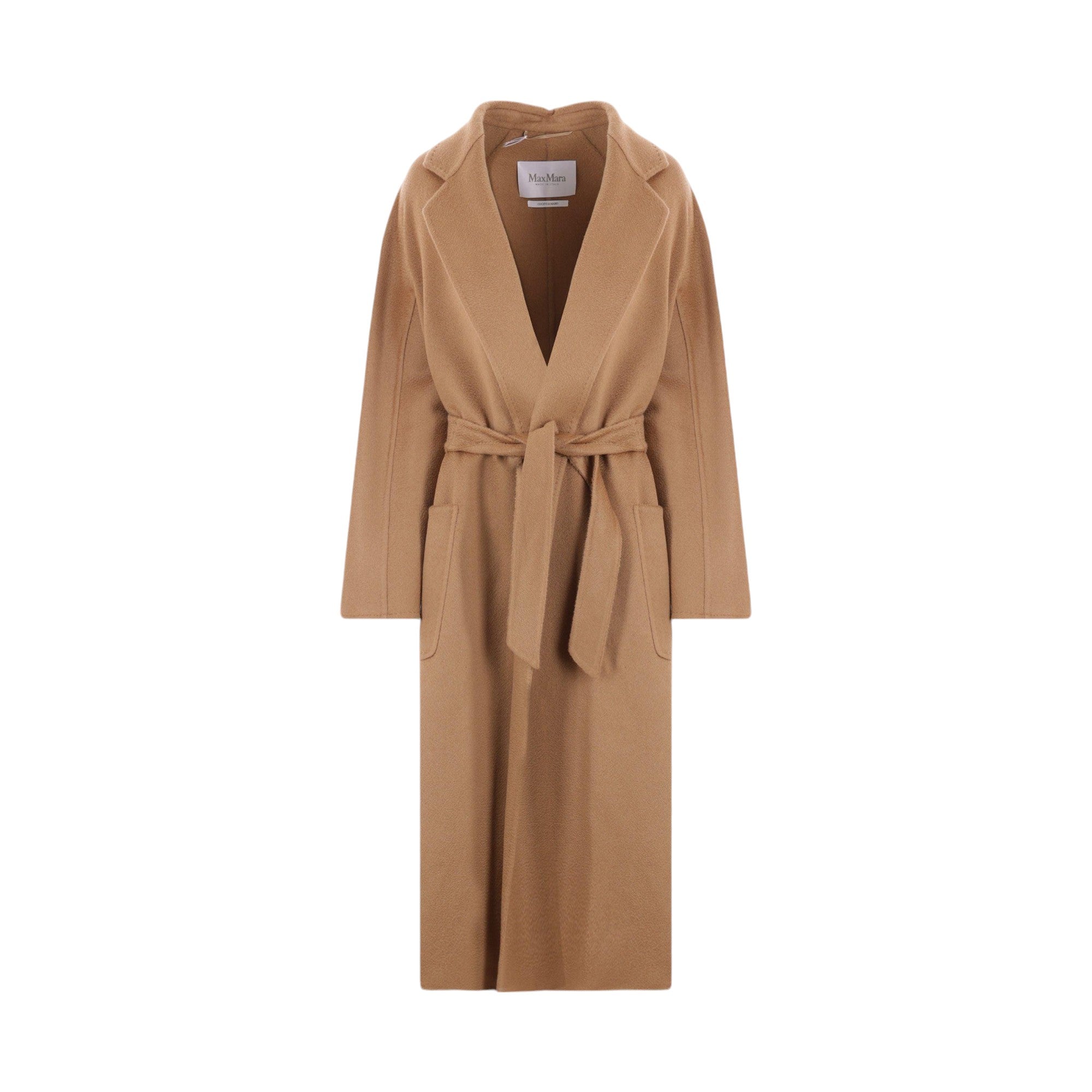 Ludmilla Cashmere Wrap Coat-MAX MARA-JOHN JULIA