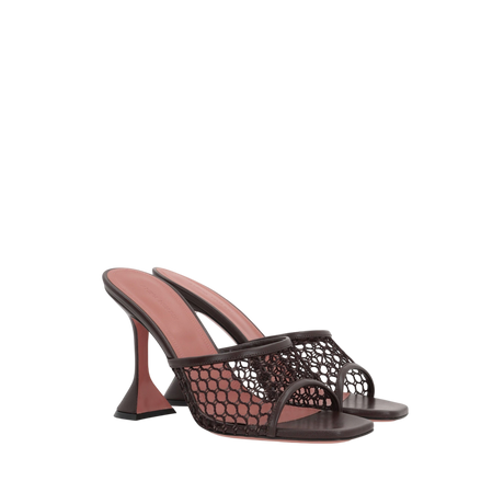 Lupita Mesh Mule Sandals-AMINA MUADDI-JOHN JULIA