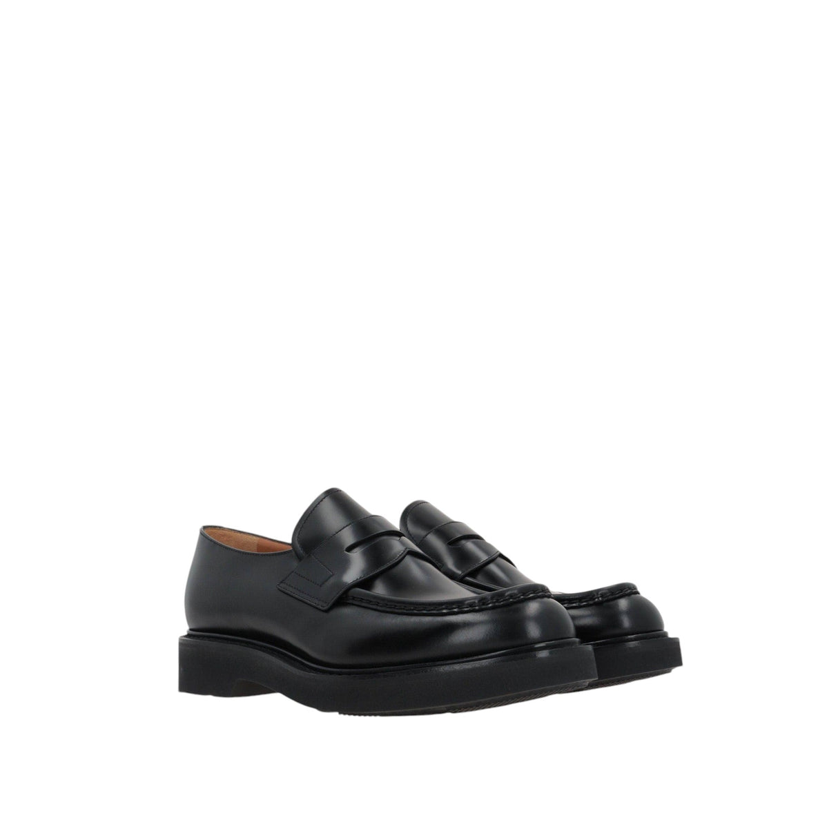 Lynton Smooth Leather Loafers-CHURCH'S-JOHN JULIA