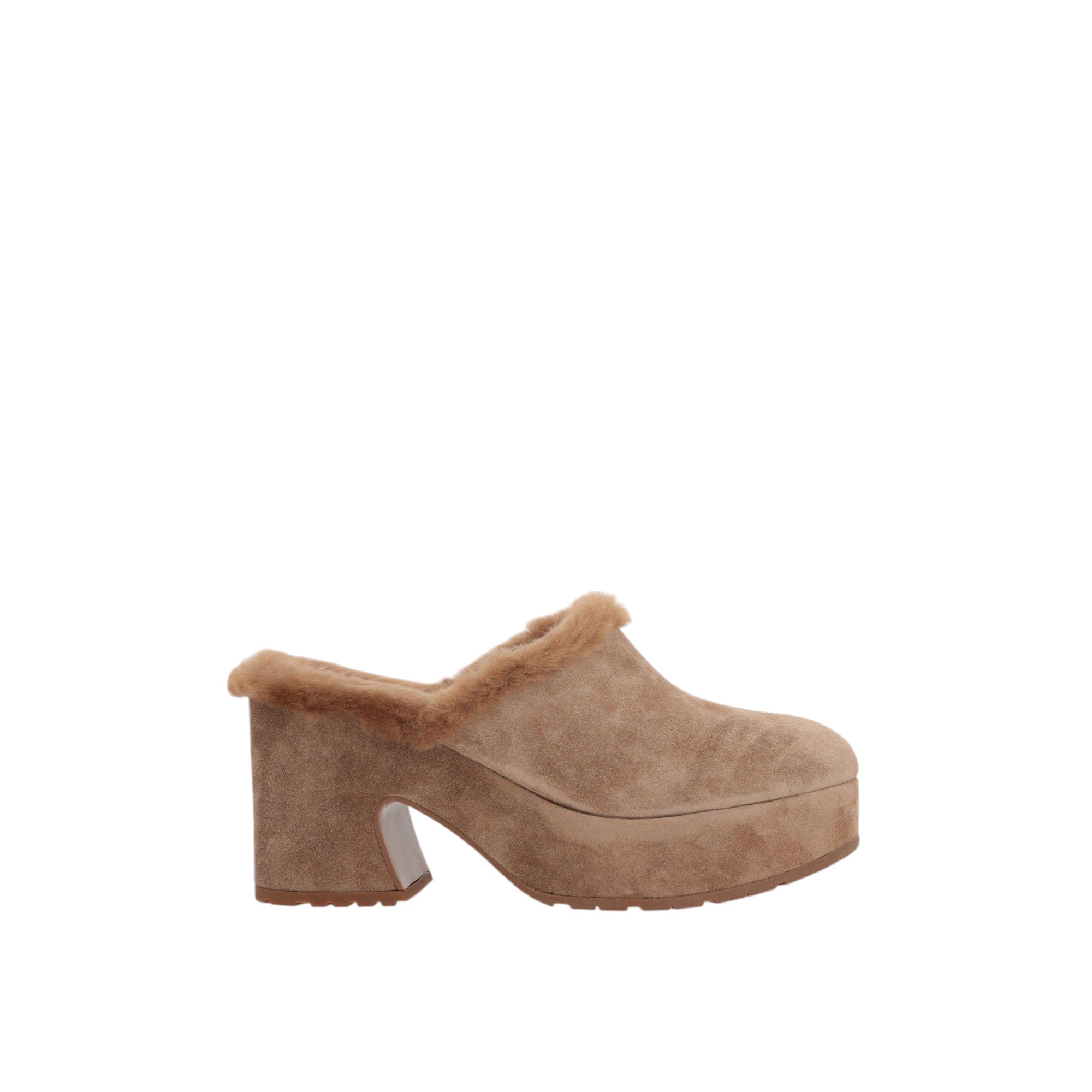 Lyss Suede Platform Mules-GIANVITO ROSSI-JOHN JULIA