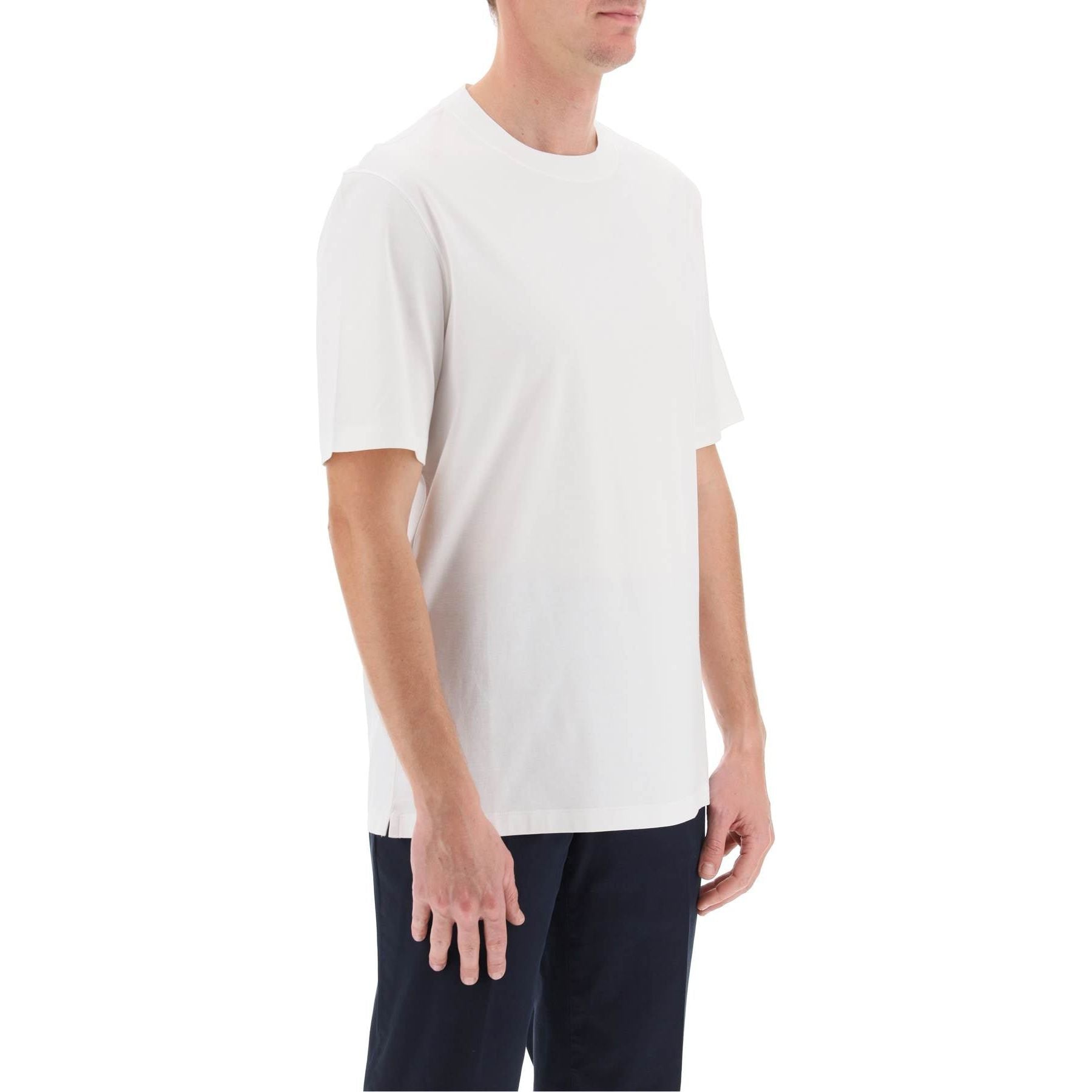 Soft Cotton Crewneck T Shirt