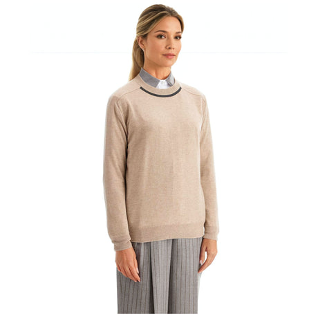 BRUNELLO CUCINELLI-Cashmere Crewneck Sweater -JOHN JULIA.