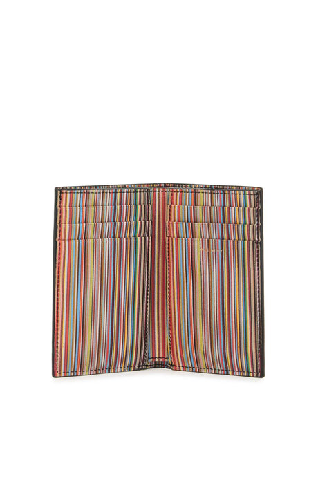 Signature Stripe Card Holder