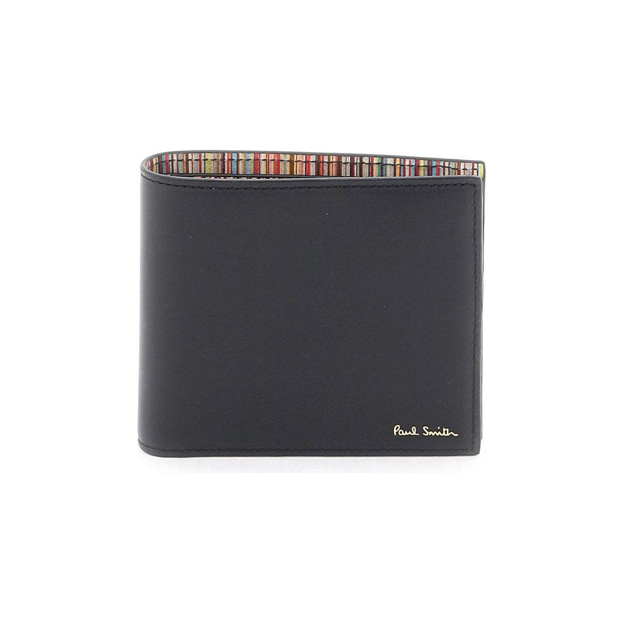 Signature Stripe Bifold Wallet