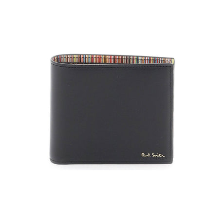 Signature Stripe Bifold Wallet