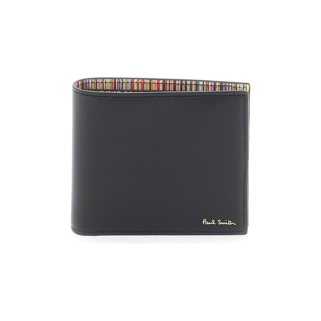 Signature Stripe Bifold Wallet