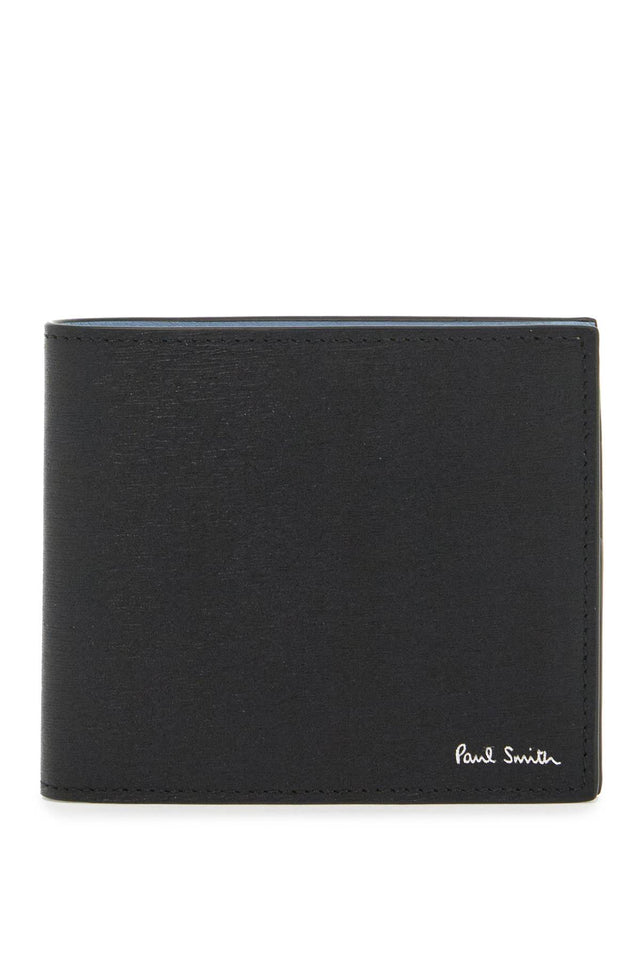 Leather Bi-fold Wallet In