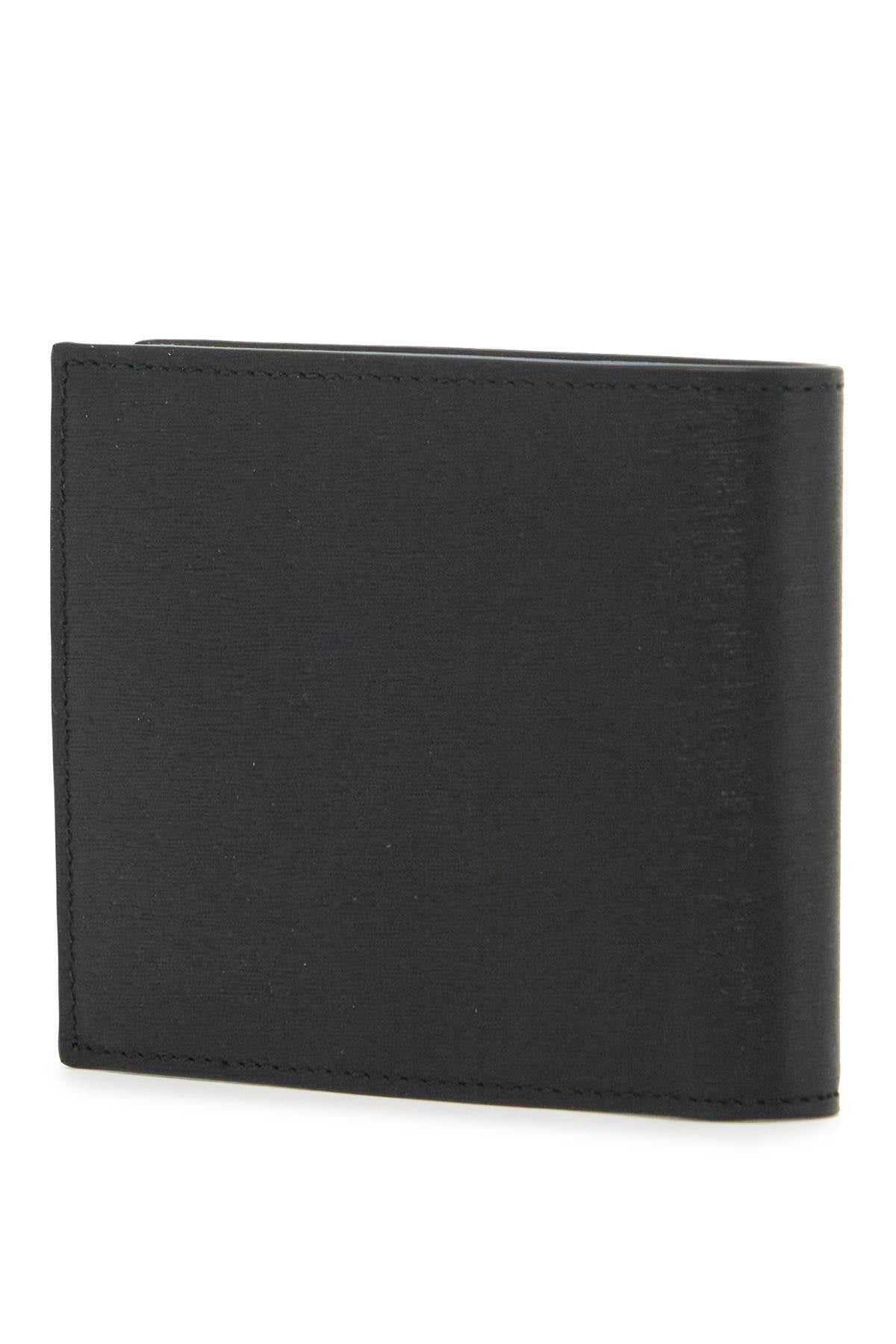 Leather Bi-fold Wallet In