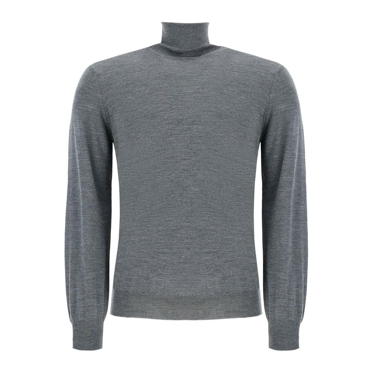 Lightweight Wool and Cashmere Turtleneck Sweater.