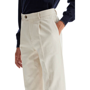 BRUNELLO CUCINELLI-Leisure Fit Pleated Trousers -JOHN JULIA.