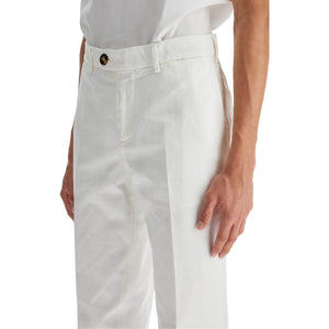 Italian Fit Gabardine Trousers For