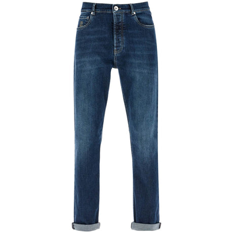 BRUNELLO CUCINELLI-Iconic Fit Five-Pocket Jeans -JOHN JULIA.