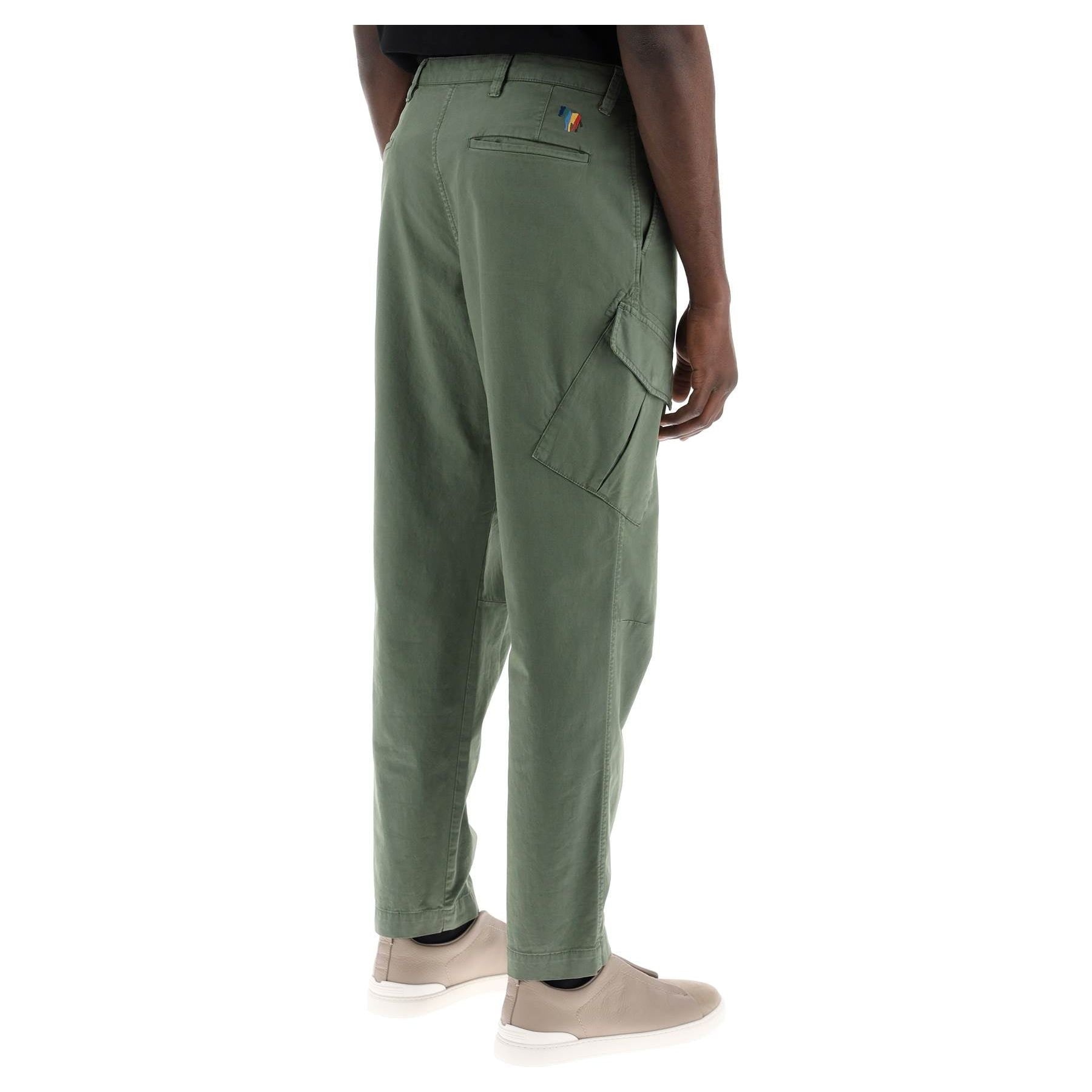 Flap Pocket Organic Cotton Cargo Pants
