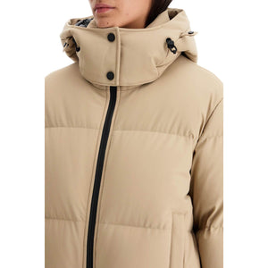 Short Mixed Down Jacket