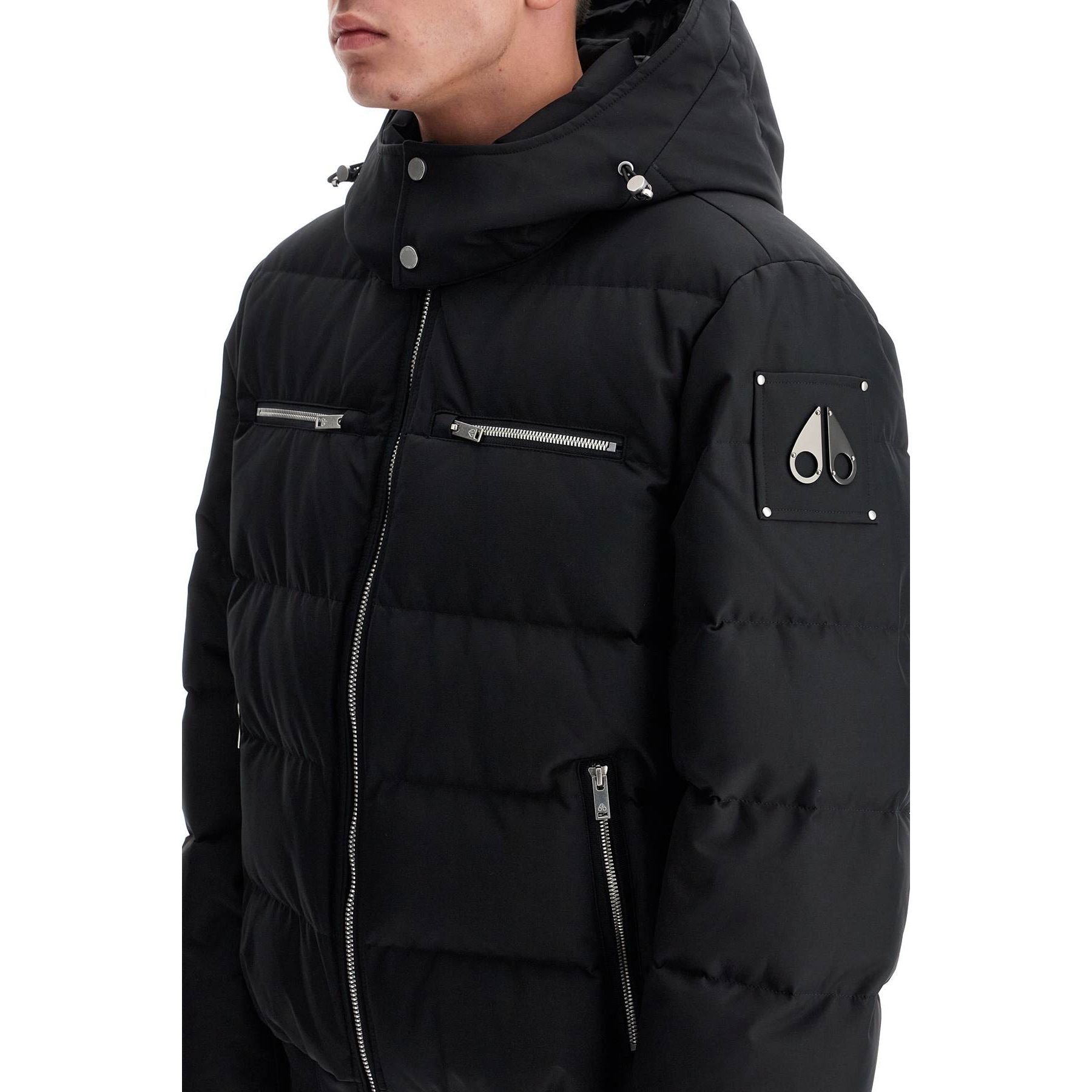 Y Sky Hooded Bomber Jacket