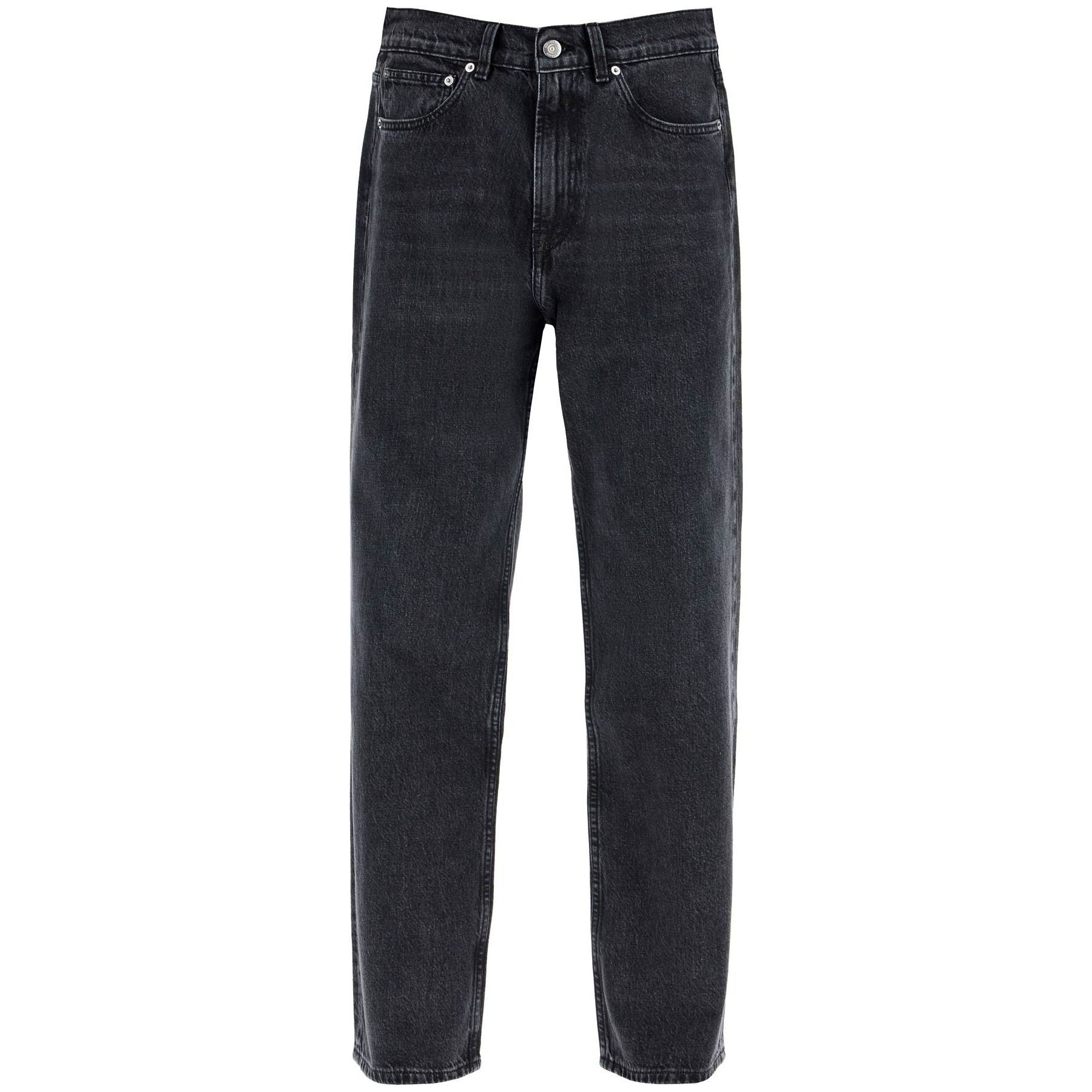 Cotton Denim Third Cut Jeans