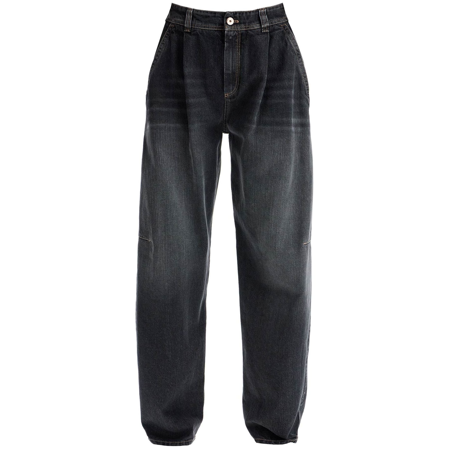 BRUNELLO CUCINELLI-Curved Leg Jeans For A -JOHN JULIA.