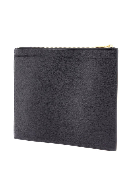 Small Leather Document Holder-Thom Browne-JOHN JULIA