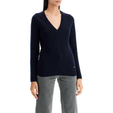 Regular Fit V Neck Pullover Sweater..