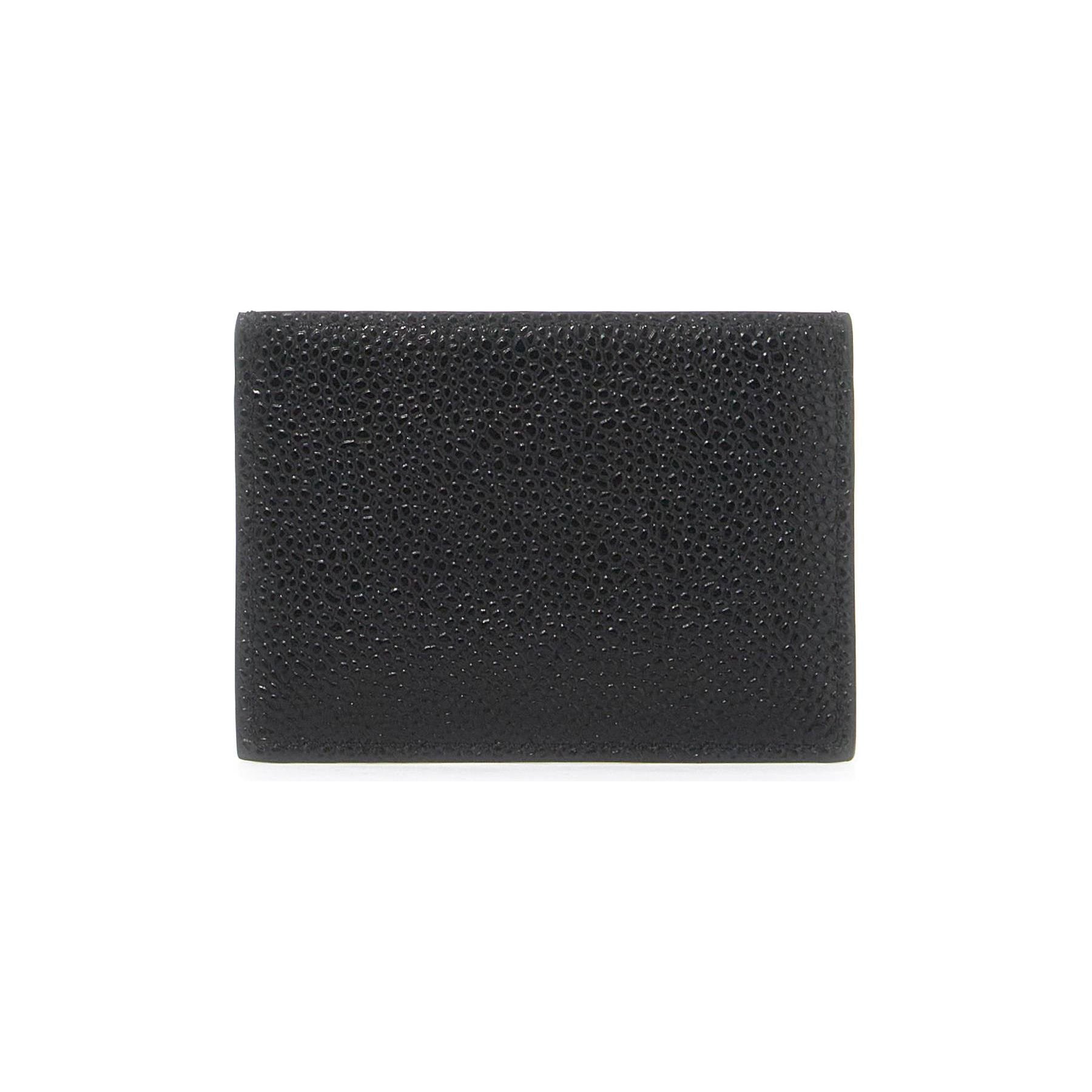 Pebble Grain Leather Card Holder