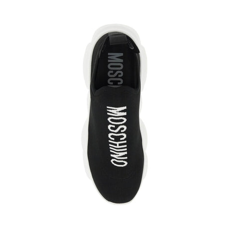 MOSCHINO-Teddy Sole Sneaker Socks-JOHN JULIA