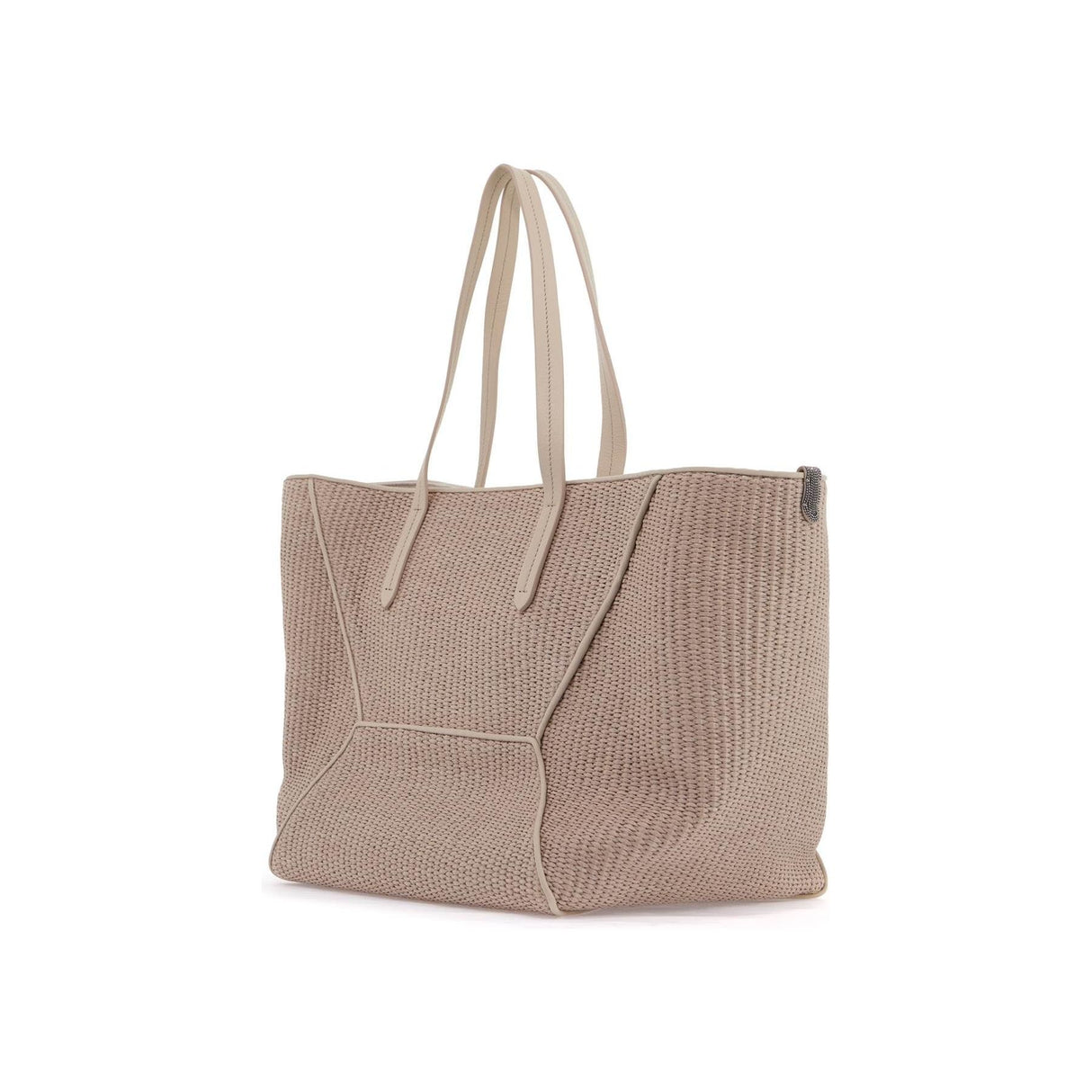 Techno Raffia Tote