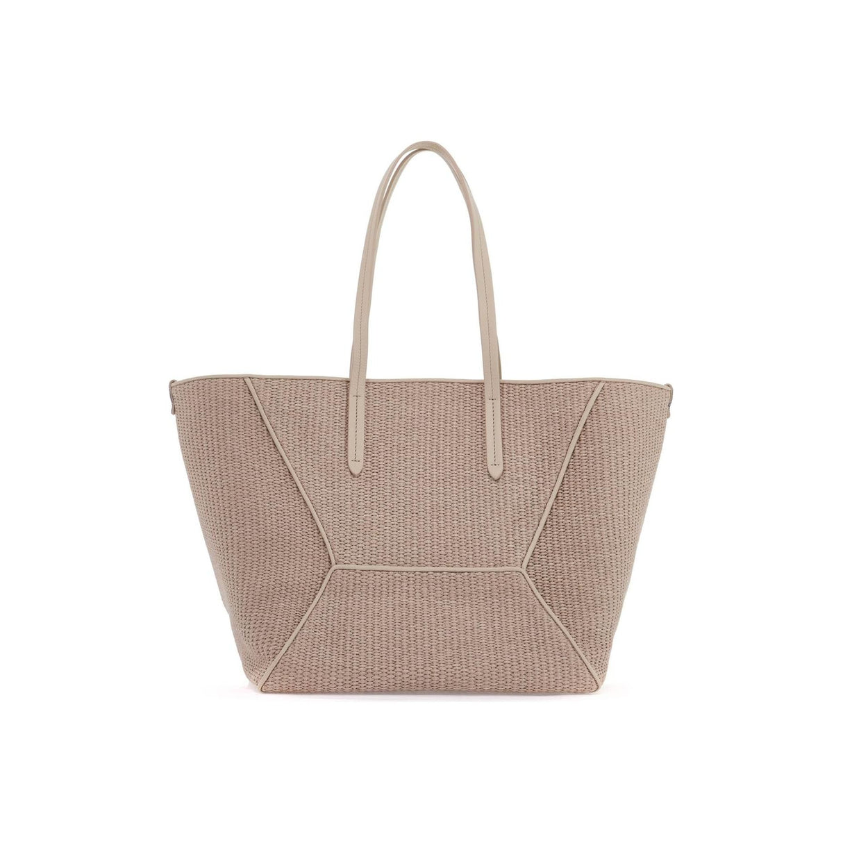 Techno Raffia Tote