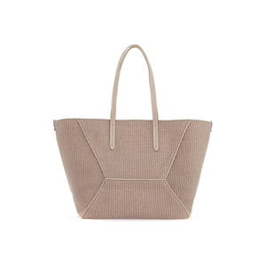 Techno Raffia Tote