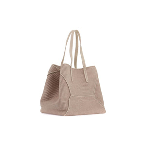 Techno Raffia Tote