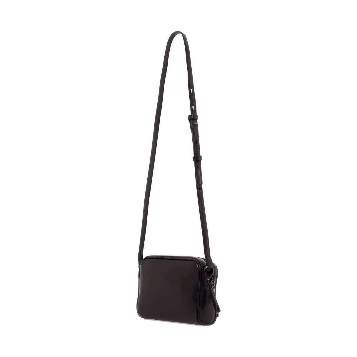 Mini Leather Boston Crossbody Bag