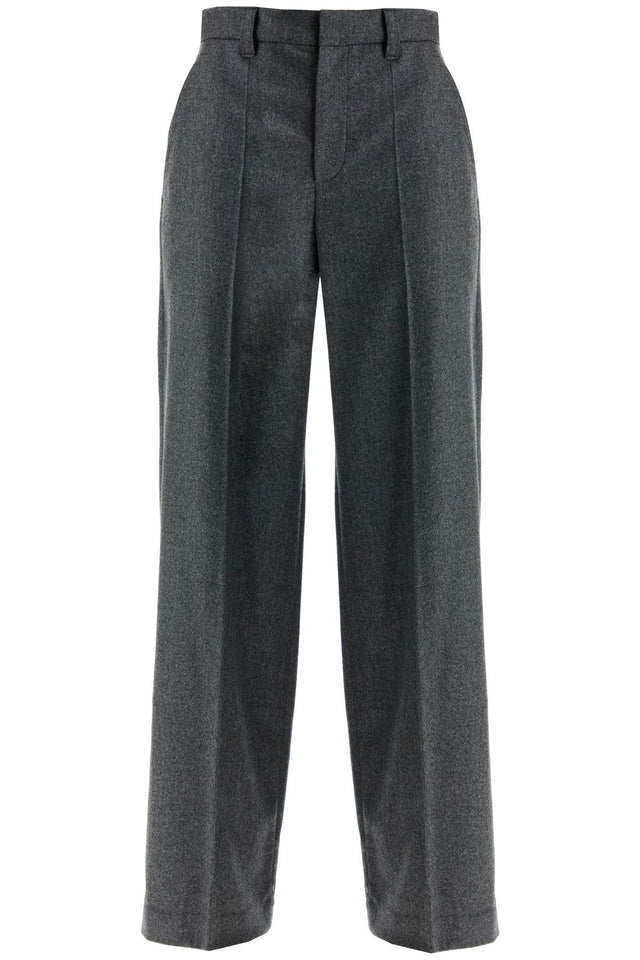 Tailored Flannel Trousers For