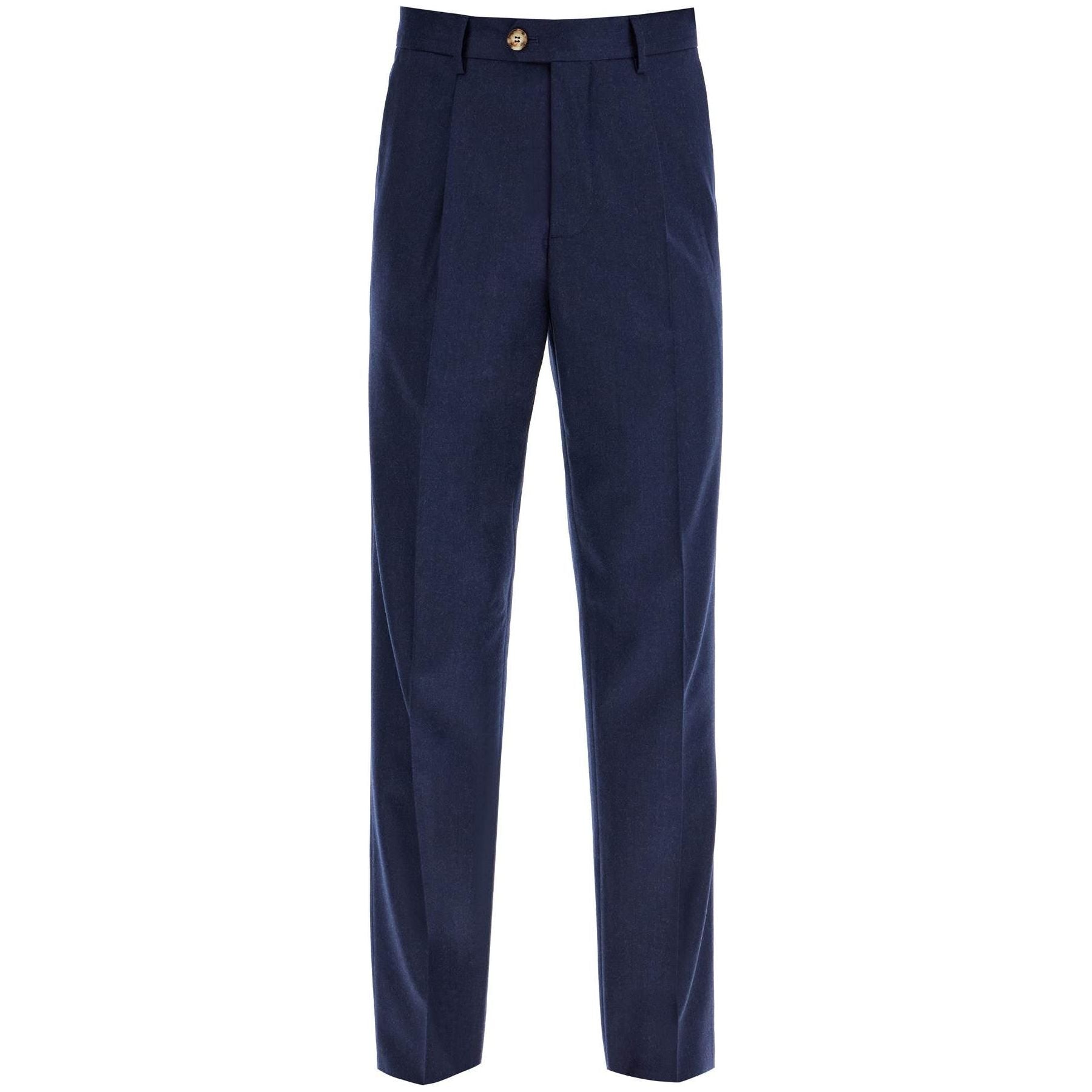 BRUNELLO CUCINELLI-"Flannel Leisure Fit Pants For -JOHN JULIA.