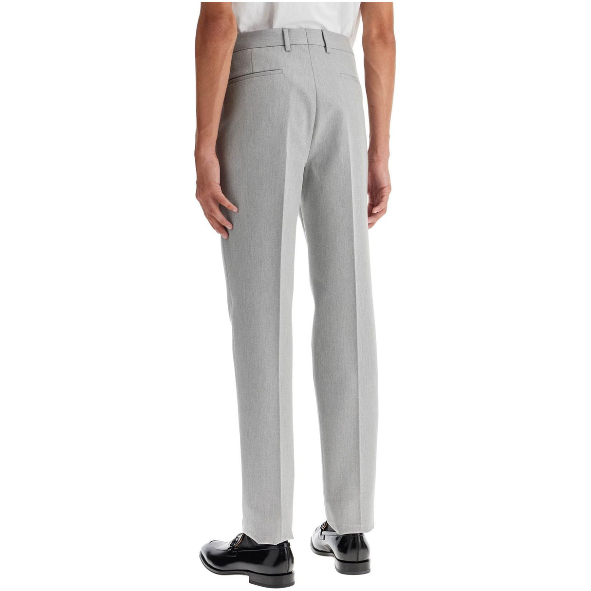 BRUNELLO CUCINELLI-Leisure Fit Pleated Trousers -JOHN JULIA.