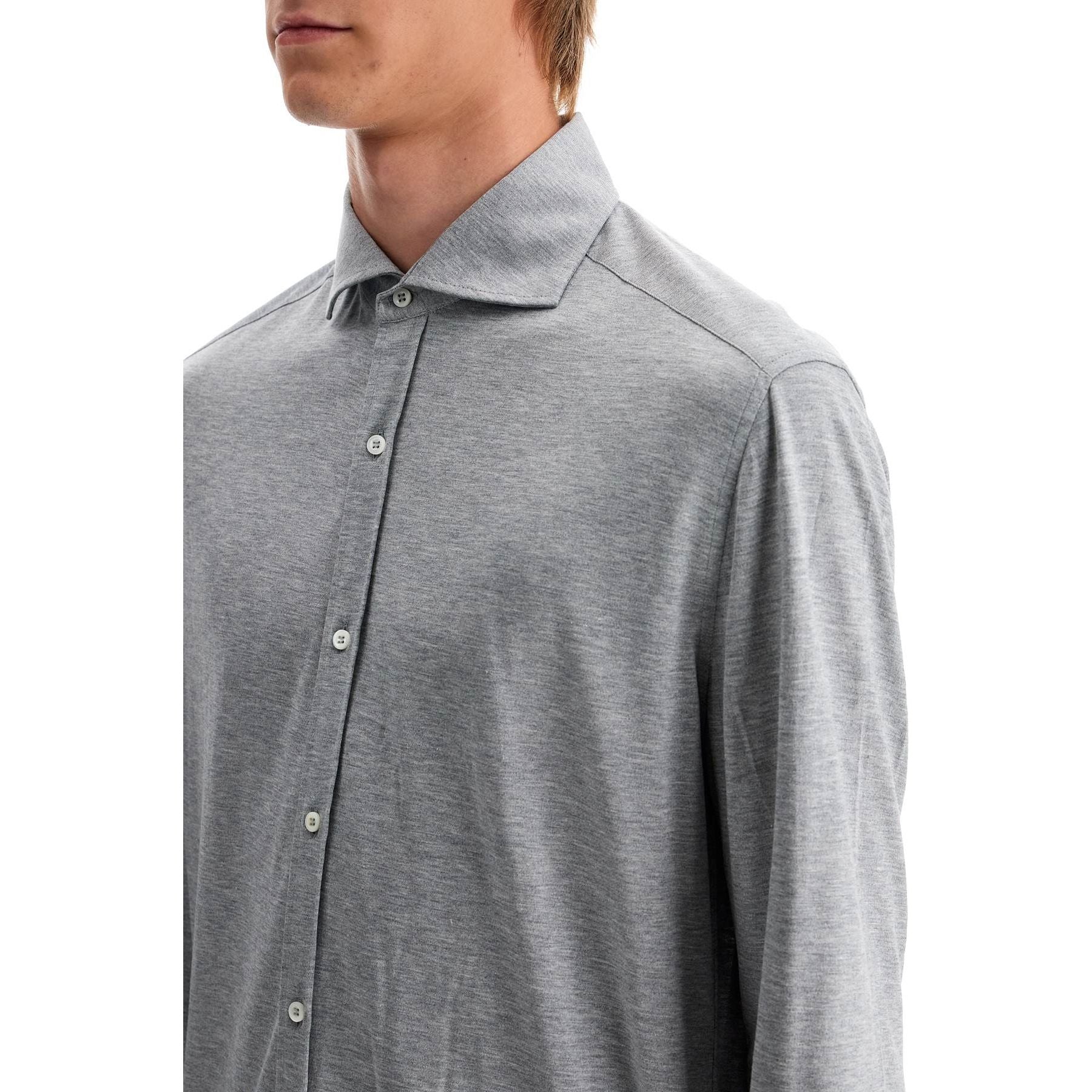 Silk And Cotton Jersey Shirt