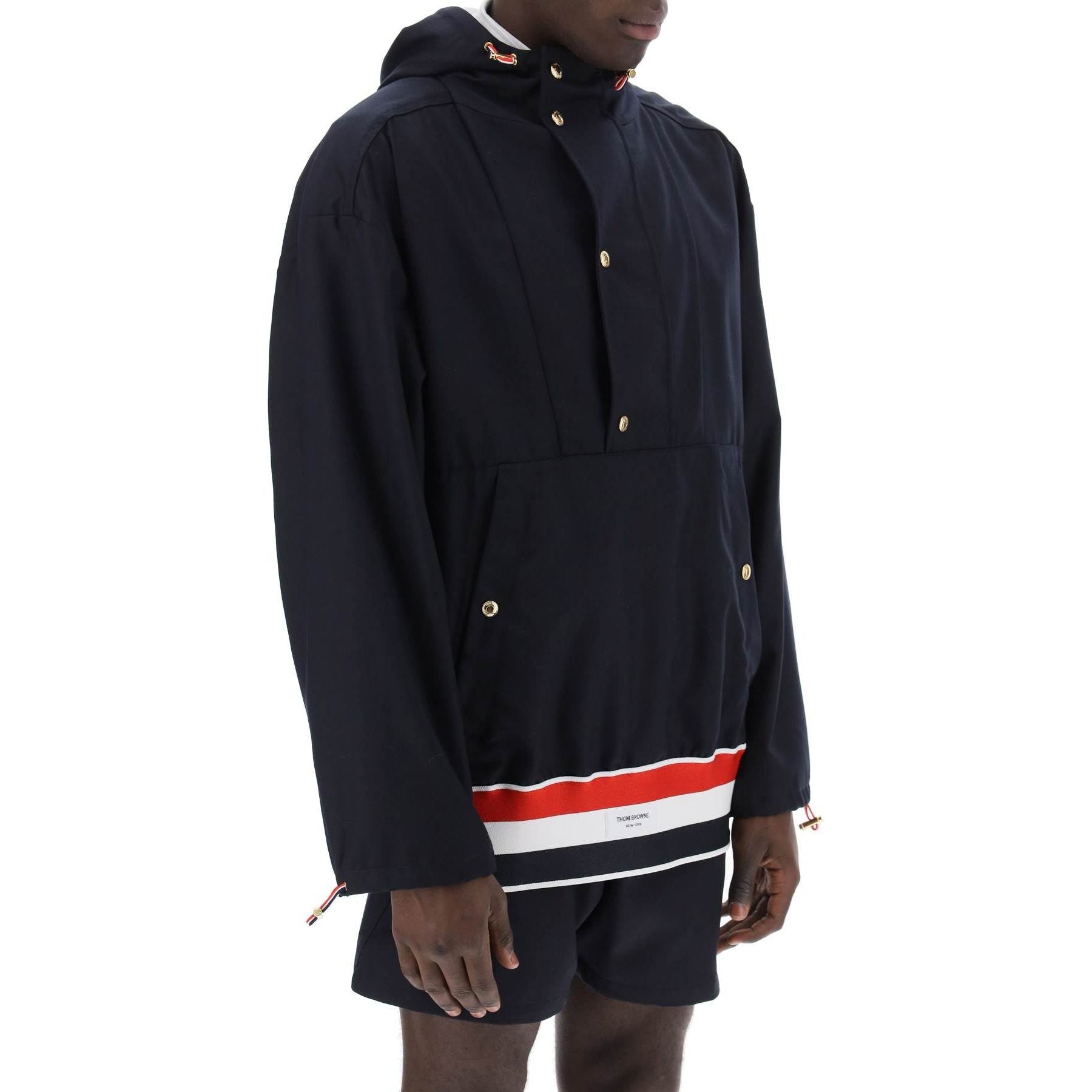 Lightweight Wool Anorak With Tr