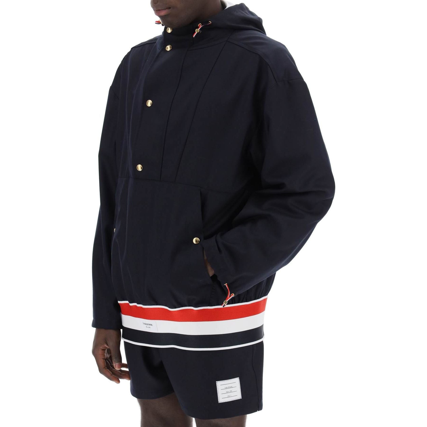 Lightweight Wool Anorak With Tr